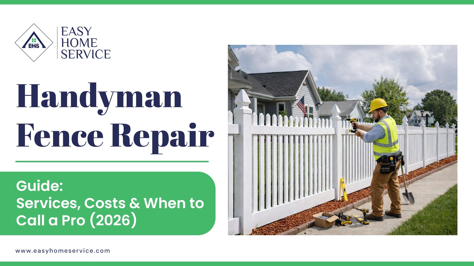Handyman Fence Repair